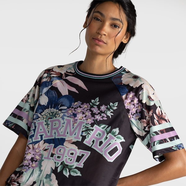 Camiseta Farm Floral Leni Feminina Camiseta Farm Floral Leni Feminina