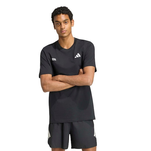 Camiseta adidas Corrida Grafica Masculina Camiseta adidas Corrida Grafica Masculina