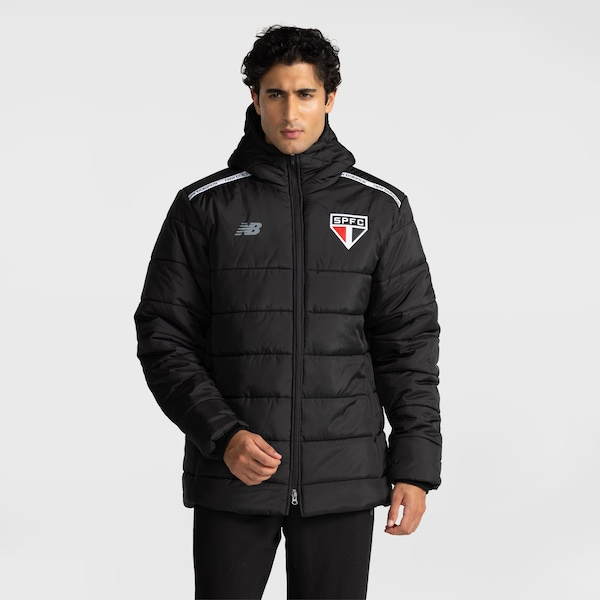 Jaqueta Puffer do São Paulo FC New Balance Unissex
