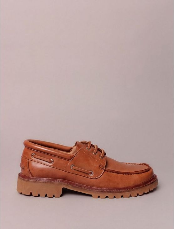 Sapato Calvin Klein Feminino Dockside - Havana Sapato Calvin Klein Feminino Dockside Havana 37