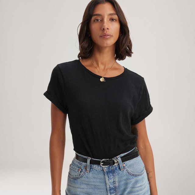 Blusa Levi's® Margot Preta Manga Curta - XS USA | PP BR Blusa Levi's® Margot Preta Manga Curta - XS USA | PP BR