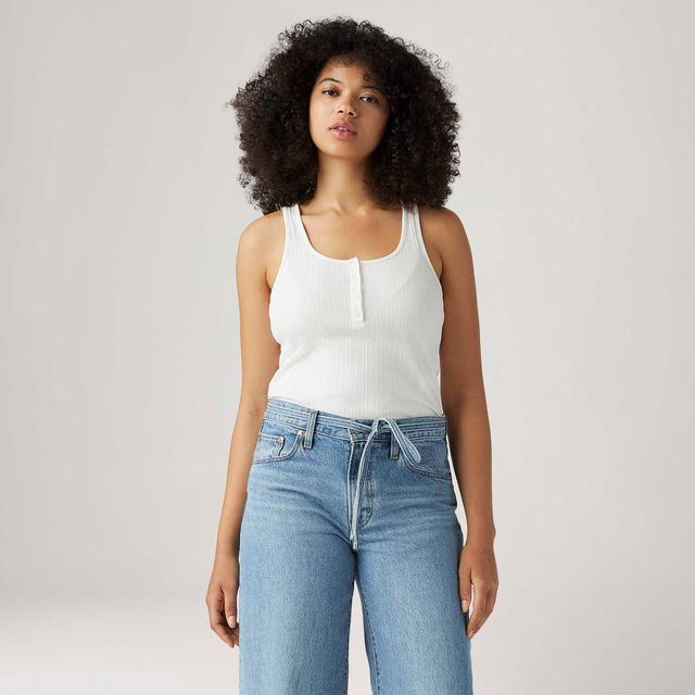 Regata Levi's® Vacationer Tank Branca - XS USA | PP BR
