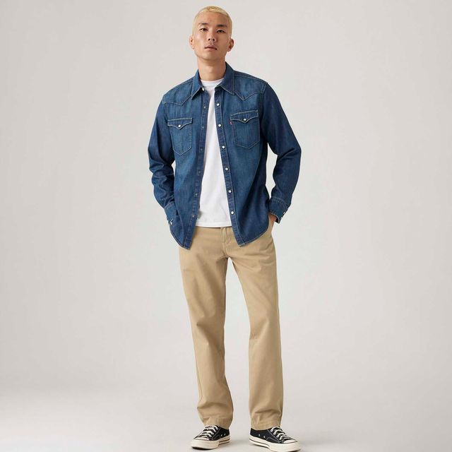 Calça Levi's® XX Chino Authentic Relaxed Bege - 28X32 USA | 36 BR Calça Levi's® XX Chino Authentic Relaxed Bege - 28X32 USA | 36 BR