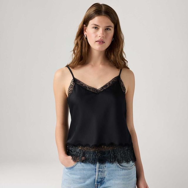 Blusa Levi's Lynn Cami Preta - XS USA | PP BR