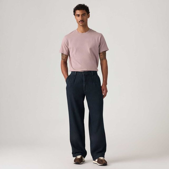 Calça Levi's® Chino XX Baggy Pleated Azul Marinho - 30X34 USA | 38 BR Calça Levi's® Chino XX Baggy Pleated Azul Marinho - 30X34 USA | 38 BR