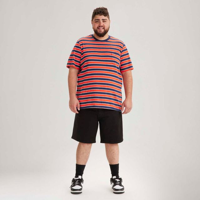 Bermuda Levi's® 405 Standard Plus Size Preta - 48 USA | 58 BR Bermuda Levi's® 405 Standard Plus Size Preta - 48 USA | 58 BR