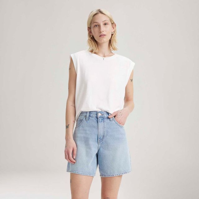 Blusa Levi's® Boxy Tank Branca - L USA | G BR