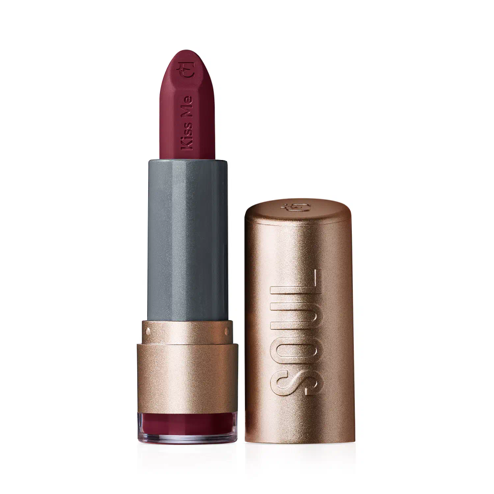Batom Mate Vinho Cabernet SOUL Kiss Me 3,7g Batom Mate Vinho Cabernet SOUL Kiss Me 3,7g
