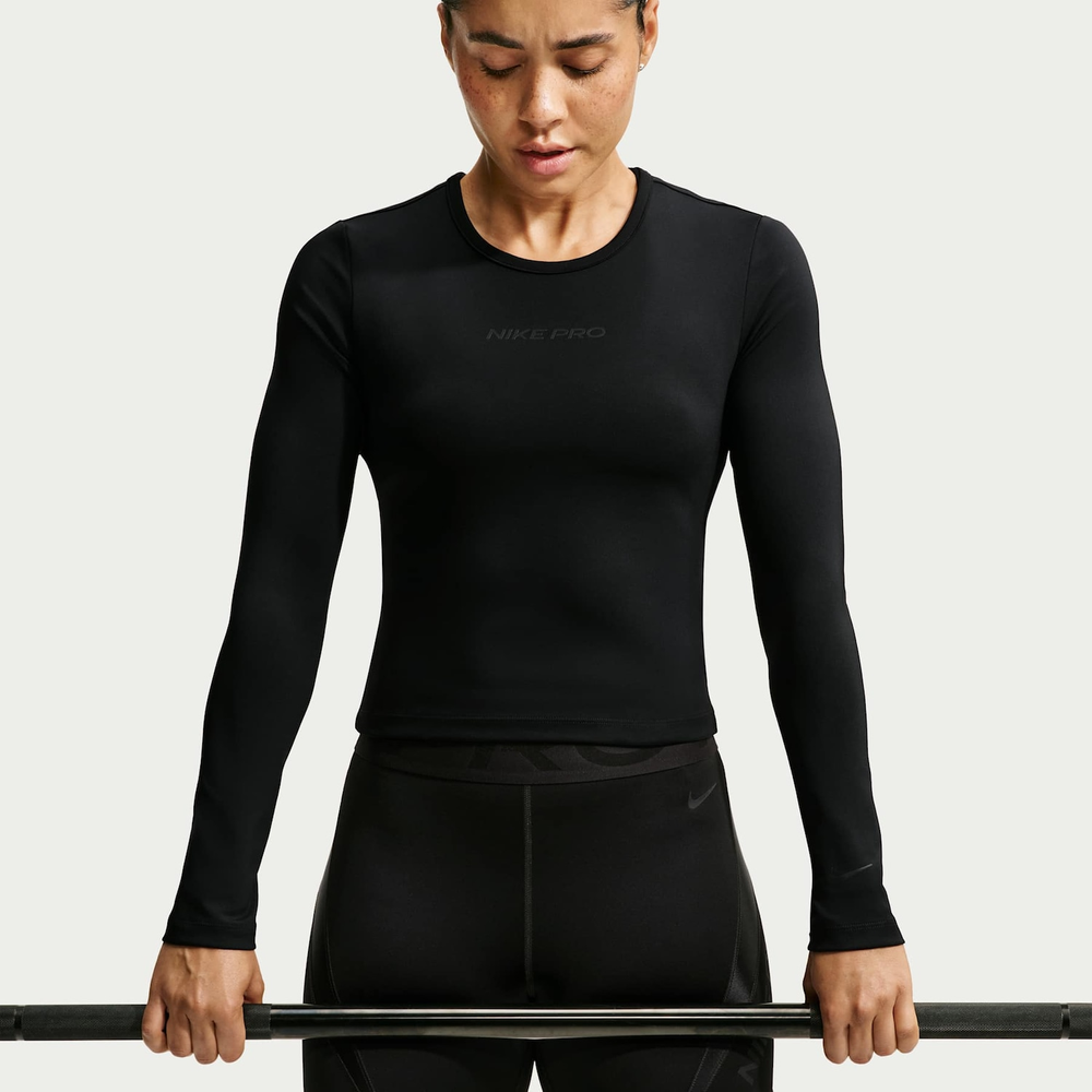 Camiseta Nike Pro Manga Longa Sculpt Feminina