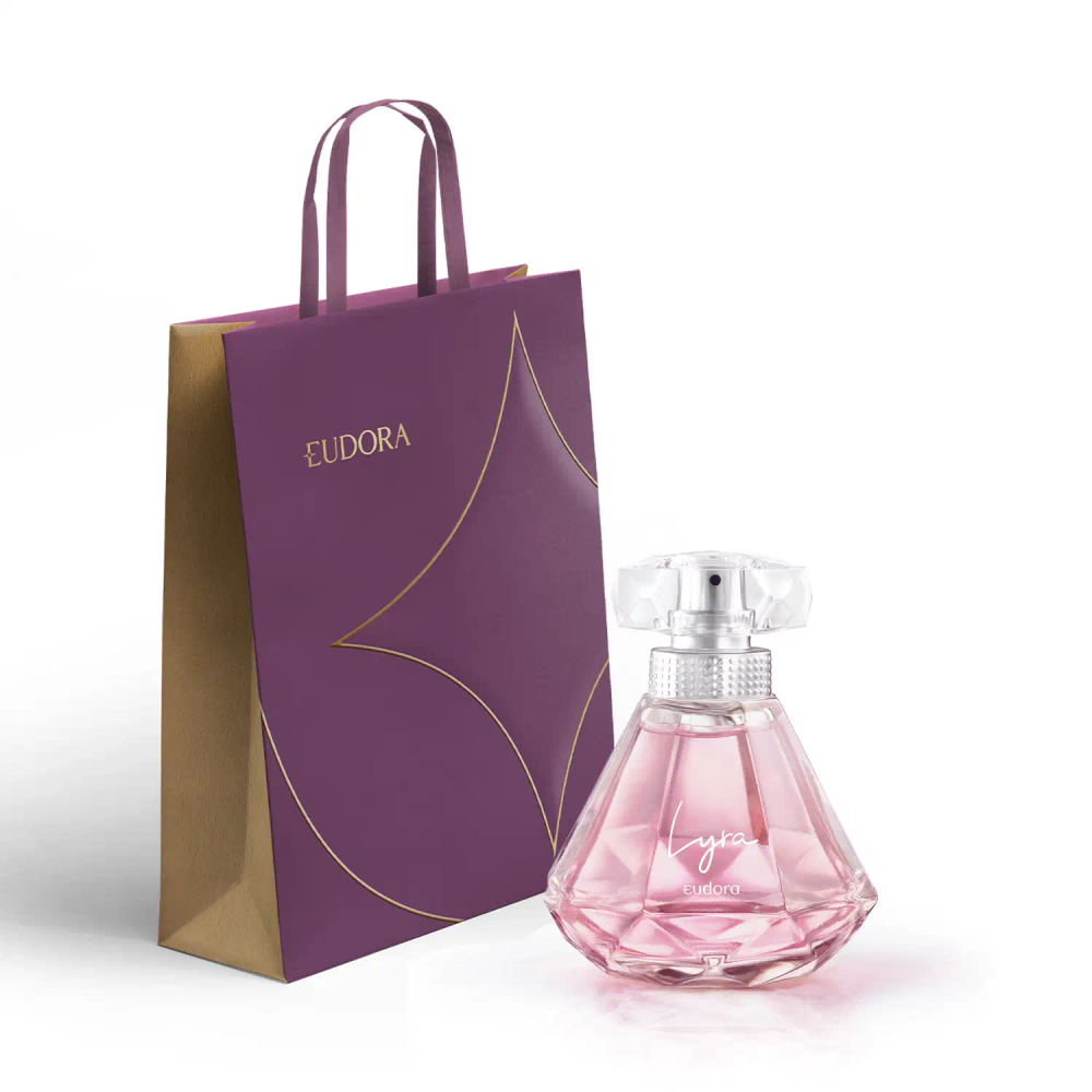 Combo Eudora Lyra: Desodorante Colônia 75ml + Sacola Eudora Combo Eudora Lyra: Desodorante Colônia 75ml + Sacola Eudora