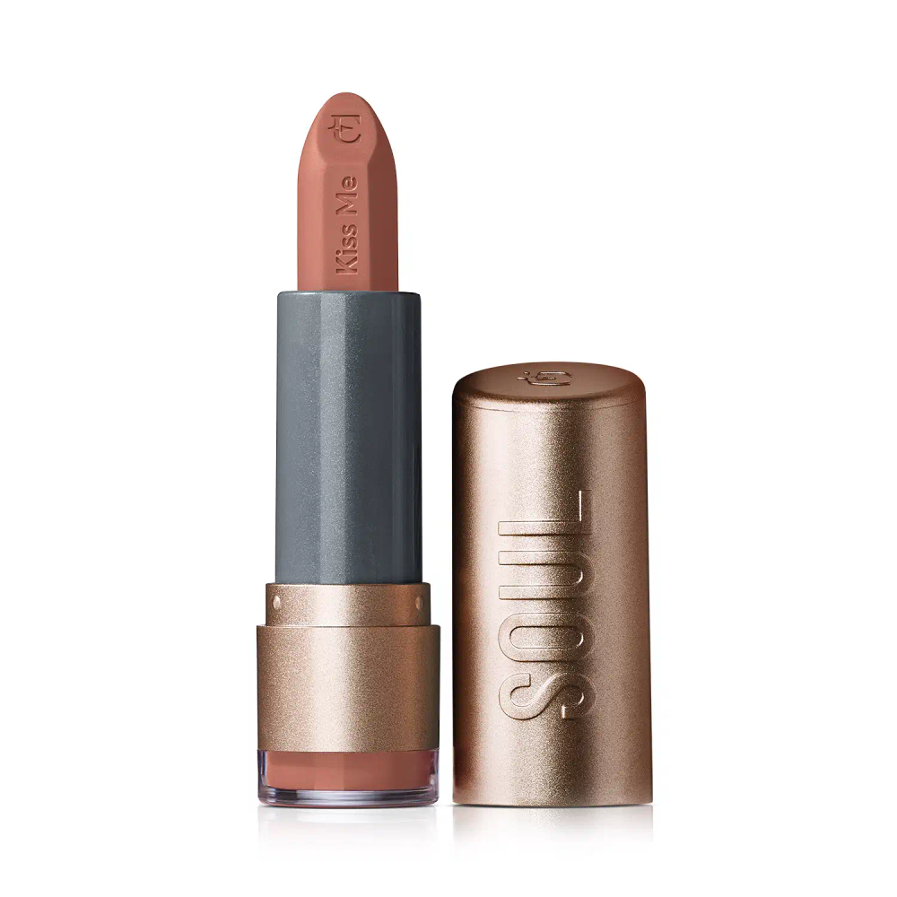 Batom Mate Rosa Nude Estilo SOUL Kiss Me 3,7g Batom Mate Rosa Nude Estilo SOUL Kiss Me 3,7g