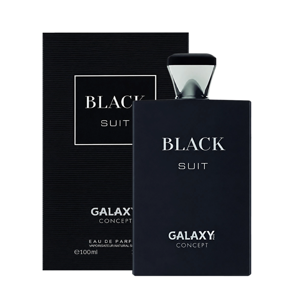 Perfume Black Suit Eau De Parfum Galaxy Plus Masculino 100ml Perfume Black Suit Eau De Parfum Galaxy Plus Masculino 100ml