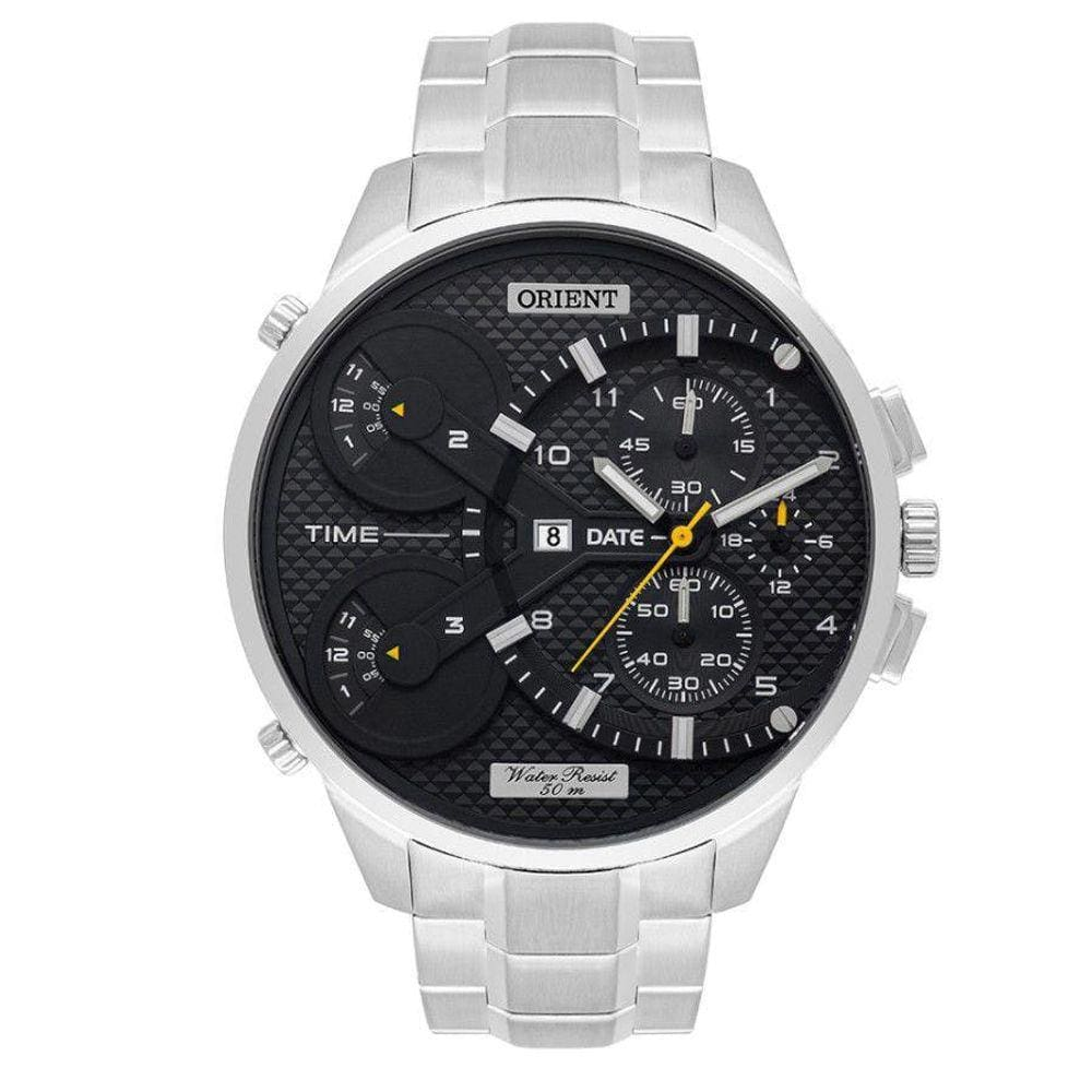 Relógio Masculino Orient Xl Prata Mbsst003P2Sx Relógio Masculino Orient Xl Prata Mbsst003P2Sx