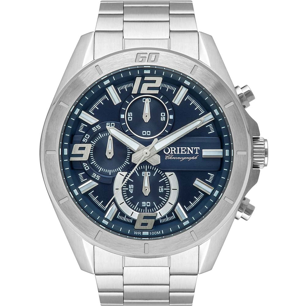 Relógio Orient Masculino Chronograph MBSSC230D2SX