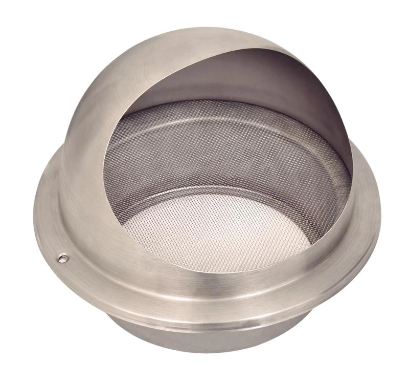 Tampa Externa para Saída de Exaustão das Coifas Tramontina em Aço Inox com Tela Protetora Tampa Externa para Saída de Exaustão das Coifas Tramontina em Aço Inox com Tela Protetora
