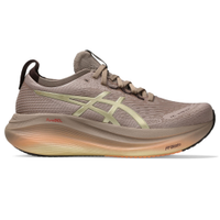 Tênis ASICS GEL-Nimbus 27 Luxe - Feminino - Dourado/Marrom