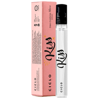 Perfume Ciclo kiss Mini Spray Feminino Deo Colônia 10ml Unico