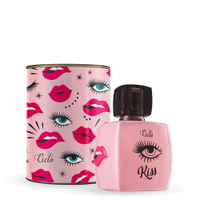 Kiss Lata Ciclo Cosméticos Perfume Feminino Deo Colônia 100ml