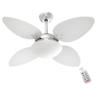 Ventilador Premium Branco 127V e Controle Remoto
