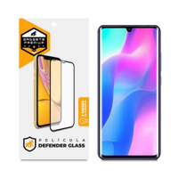 Pelicula Defender Glass para Xiaomi Mi 10 Lite - Preta - Gshield