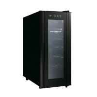 Adega Brastemp All Black para 12 Garrafas - BZC12BE - 220V