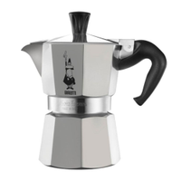 Cafeteira Italiana Bialetti Nuova Moka Express 6 Xícaras - Cinza