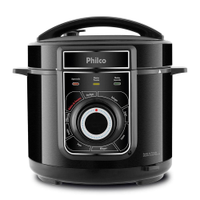 Panela De Pressão Elétrica Philco Ppp02Pi 5L Inox Preta 127V - 110V