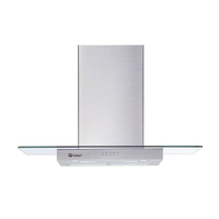Coifa Parede Venezia Gallant Vidro Reto Inox 90cm GCO90RM1A - 220V