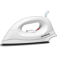Ferro De Passar A Seco 127V, Mondial -55-W - Branco - 110V