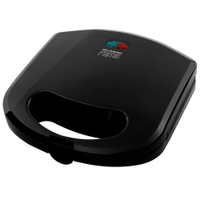 Sanduicheira Grill Antiaderente Preta - 110V