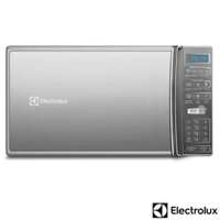 Micro-ondas Electrolux com 27 Litros de Capacidade e Função Tira Odor Prata - MS37R - 220V