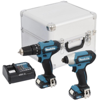 Kit Parafusadeira E Furadeira Makita 12V Clx228Sax