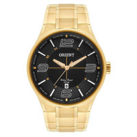 Relógio Orient Masculino Mgss1136 P2Kx Dourado Prova Dagua