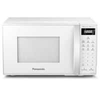 Micro-ondas Panasonic 21 Litros NN-ST25LWRUN, Branco/Cinza, 110V - 220V