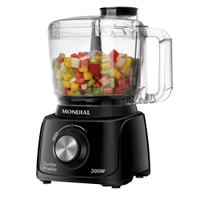 Mini Processador Turbo Pratic Mondial Mp-16-b Mini 127v/60hz . - 110V