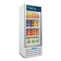 Freezer Conservador Vertical 220v Dupla Ação Porta de Vidro 490 Litros VF55AL - Metalfrio - 220V