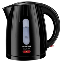 Chaleira Elétrica Mondial Ce-07 Pratic Hot Cor Preto 220V 1L - 220V