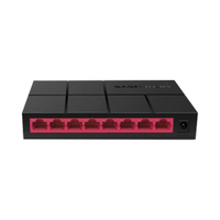 Switch Mercusys Gigabit, 10/100/1000Mbps, 8 Portas - MS108G