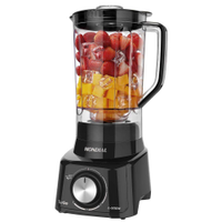 Liquidificador Mondial Turbo Full Black L900FB Preto 900W com 5 Velocidades - 220V