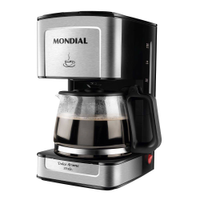 Cafeteira Mondial 20 xícaras Preto Inox 220V C-43-20X-SI - 220V