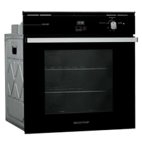 Forno de Embutir a Gás 78 Litros Brastemp Timer Grill BOA84AERNA - 220V