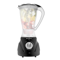Liquidificador Britânia Black 600W com 3 Velocidades - 220V