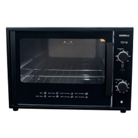 Forno Elétrico de Bancada Nardelli TOP 60 Black 60 Litros Preto 220V