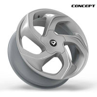Roda Aro 17X6 Concept Prata Furação 4X100/4X108Mm