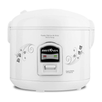 Panela de Arroz Britânia 10 Xícaras PA10 Prime Branca 110v - 110V
