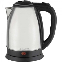 Chaleira Elétrica Em Aço Inox 220V Prata Agratto - 220V