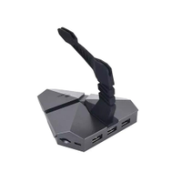 Mouse Bungee Usb Hub 3 Portas Leitor Microsd Mb-200Si C3Tech