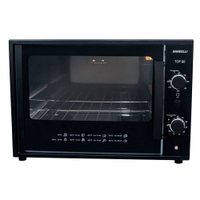 Forno Elétrico de Bancada Nardelli TOP 60 Black 60 Litros Preto 220V