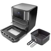 Fritadeira Elétrica Sem Óleo Air Fry Philco Oven PFR2200P 12L - Preta - 110V