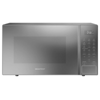 Micro-ondas Brastemp 32 Litros cor cinza espelhado com Menu Gourmet - BMS46AR - 110V